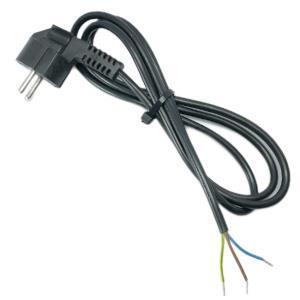 Enzo Aansluitsnoer 3x1 1,5 meter zwart PVC 1066232 Enzo Aansluitsnoer 3x1 1,5 meter zwart PVC 1066232