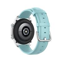 Classic leren bandje - Blauw - Garmin Vivoactive 6 / Vivoactive 5 / Vivoactive 3 - thumbnail