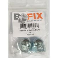Bofix voorasmoer e-bike m12 x 1.25 met voorwielmotor (2st) - thumbnail