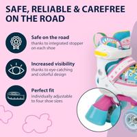 Hudora verstelbare rolschaatsen skate wonders, mt 28-31 - thumbnail