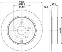 Remschijf 8DD355132591 - thumbnail