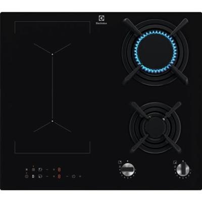 Gas-inductiekookplaat ELECTROLUX KDI641723K 800 Mixed 60 cm Zwart