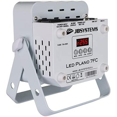JB Systems LED Plano 7FC-White LED-par 7x 8W RGBW JB Systems LED Plano 7FC-White LED-par 7x 8W RGBW