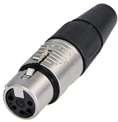REAN RC5F XLR kabeldeel 5p female REAN RC5F XLR kabeldeel 5p female