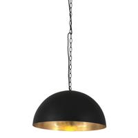 Steinhauer Hanglamp semicirkel 2555zw zwart - thumbnail