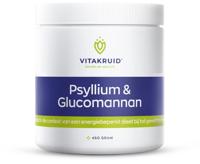 Vitakruid Psyllium 5000 mg & Glucomannan 1000 mg vezels - thumbnail