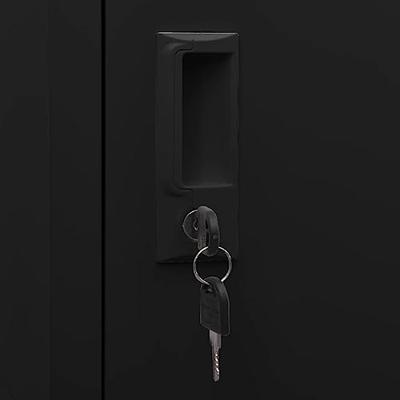 Zadelkast 53x53x140 cm staal zwart