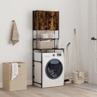Wasmachinekast 68x48,5x194 cm gerookt eikenkleurig - thumbnail