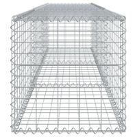 Schanskorf 300x50x50 cm gegalvaniseerd ijzer zilverkleurig - thumbnail