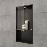 Badmeubelset BWS Riga Met Topplaat 60 cm Bruin Eiken - thumbnail