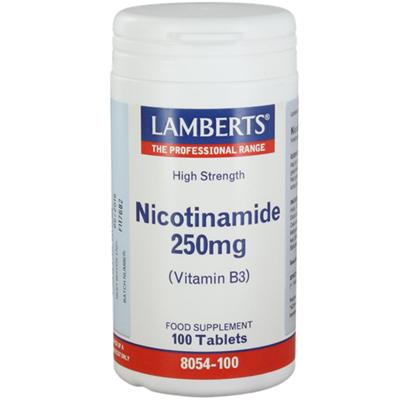 Lamberts Nicotinamide 250 mg Tablett Lamberts Nicotinamide 250 mg Tablett
