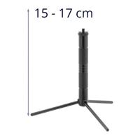 Steinberg Systems SBS-TRIPOD-110 statief 148 + 170 mm schroefdraad 1/4 inch tripod universeel statief, fotocamera, videocamera, kruislijnlaser, mobiele telefoon statief - thumbnail