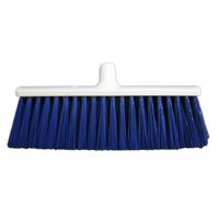 FalconBrush Producten/hygiene straatbezem blauw 40cm - thumbnail