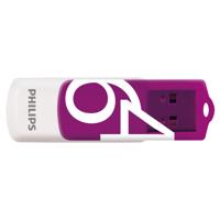 Philips FM64FD05D USB flash drive 64 GB USB Type-A 2.0 Paars, Wit - thumbnail
