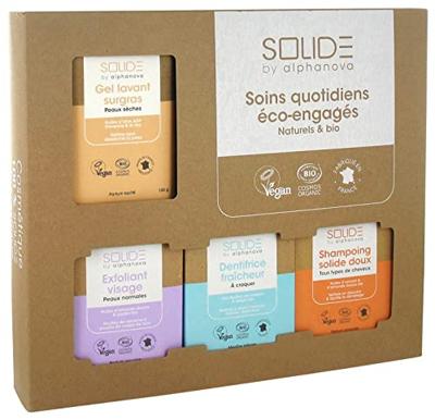 Alphanova Solide Giftbox bars zero water droge huid 1 Stuks