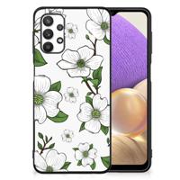Samsung Galaxy A32 5G Bloemen Hoesje Dogwood Flowers - thumbnail