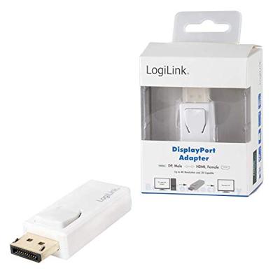 LogiLink CV0100 kabeladapter/verloopstukje DP 1.2 naar HDMI