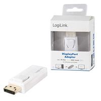 LogiLink CV0100 DisplayPort / HDMI Adapter [1x DisplayPort stekker - 1x HDMI-bus] Wit - thumbnail