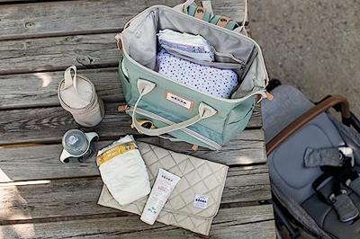 Luierrugzak BEABA Wellington saliegroen Luierrugzak BEABA Wellington saliegroen