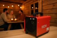 WDH WDH-BGP03 Ventilatorkachel 25 m² Rood - thumbnail