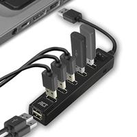 ACT 7-poorts USB 2.0 hub - thumbnail