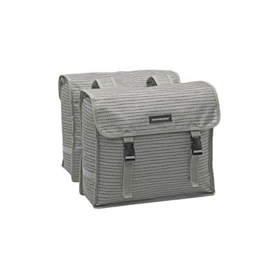 Newlooxs Kt tas new dubbel fiori grijs