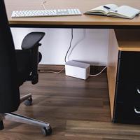 Hama 00221010 Kabelbox Kunststof Wit star (l x b x h) 23.5 x 12 x 11.5 cm 1 stuk(s) - thumbnail