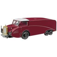 Liliput L937494 H0 Vrachtwagen Rumpler RuV 29, rood, zonder adressen - thumbnail