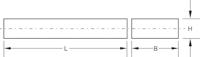 KS Tools 160.0486 Beschermingsblok (l x b x h) 340 x 150 x 55 mm - thumbnail