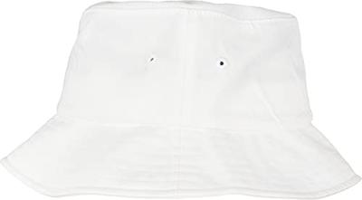 Flexfit FX5003OC Organic Cotton Bucket Hat - White - One Size Flexfit FX5003OC Organic Cotton Bucket Hat - White - One Size
