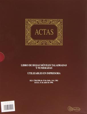 Notulenboek Miquelrius 4102 Bruin A4 100 Lakens