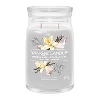Yankee Candle smoked vanilla & cashmere signature large jar - thumbnail