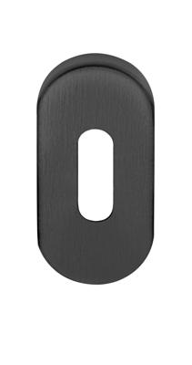 Formani Basics LBN32 sleutelplaatje ovaal - PVD gunmetal