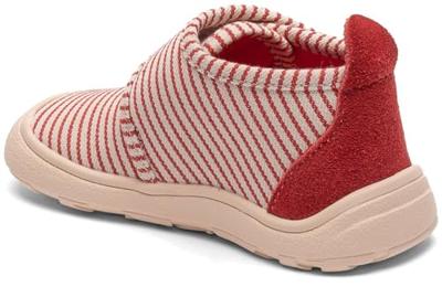 Blotevoetenschoenen voor kinderen BAREFOOT BASIC BISGAARD rood, gestreept Blotevoetenschoenen voor kinderen BAREFOOT BASIC BISGAARD rood, gestreept