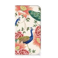 Smartphone hoesje voor iPhone 15 Pink Peacock - thumbnail