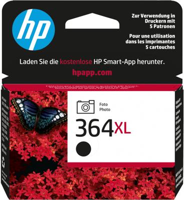 HP inktcartridge 364, 300 pagina&apos;s, OEM CB318EE, cyaan