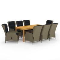 9-delige Tuinset bruin - thumbnail