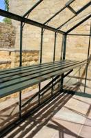 Tafel Burford 86, geintegreerd, groen - Royal well - thumbnail