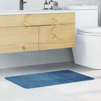 VidaXL Antislip badmat blauw 60 x 90 cm pp - thumbnail
