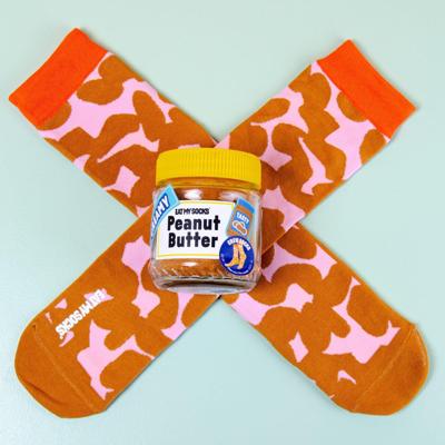 Pindakaas sokken Pindakaas sokken