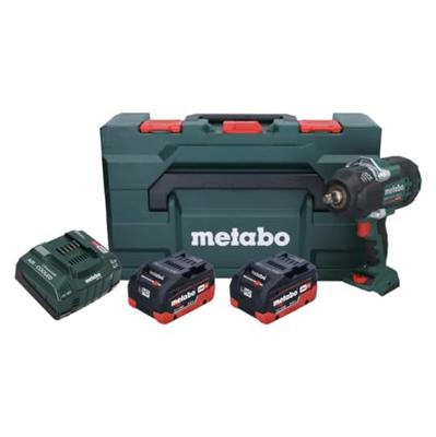 Metabo SSW 18 LTX 1450 BL 602401660 Accu-slagmoersleutel 1450 Nm 20 V Aantal meegeleverde accus: 2 LiHD Brushless, Incl. 2 accus, Incl. koffer, Incl. lader Metabo SSW 18 LTX 1450 BL 602401660 Accu-slagmoersleutel 1450 Nm 20 V Aantal meegeleverde accus: 2 LiHD Brushless, Incl. 2 accus, Incl. koffer, Incl. lader