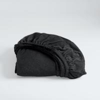 Cinderella hoeslaken jersey 200x210/220 tot 25cm zwart - thumbnail