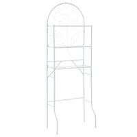 VidaXL Badkamerrek 60x33x174 cm wit - thumbnail