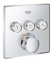 Grohe Grohtherm Smartcontrol Afbouwdeel Thermostaat Chroom - thumbnail