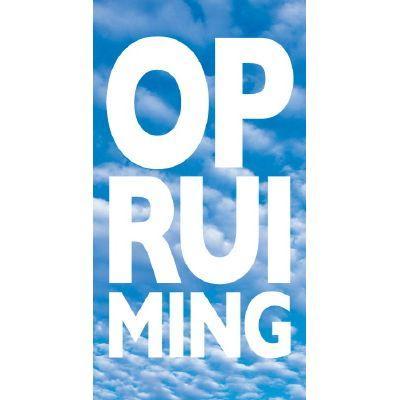 Raambiljet thema OPRUIMING 50x94cm wolk