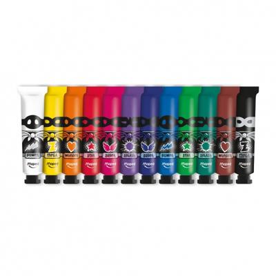 Maped Color&apos;Peps plakkaatverf, tubes van 12 ml, ophangdoos met 12 tubes in geassorteerde kleuren