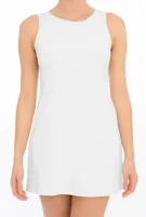 Gladde onderjurk microfiber - 79090 - wit - zwart - huidskleur - thumbnail