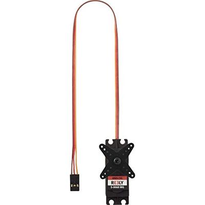 Reely Standaard servo S-0060 MG Analoge servo Materiaal (aandrijving): Metaal Stekkersysteem: JR