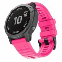 By Qubix - Siliconen bandje - Roze - Compatible met Garmin Instinct 3-50mm - Compatible Garmin bandje - thumbnail