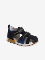 Sandalen met klittenband kinderen kleutercollectie veel blauw - thumbnail